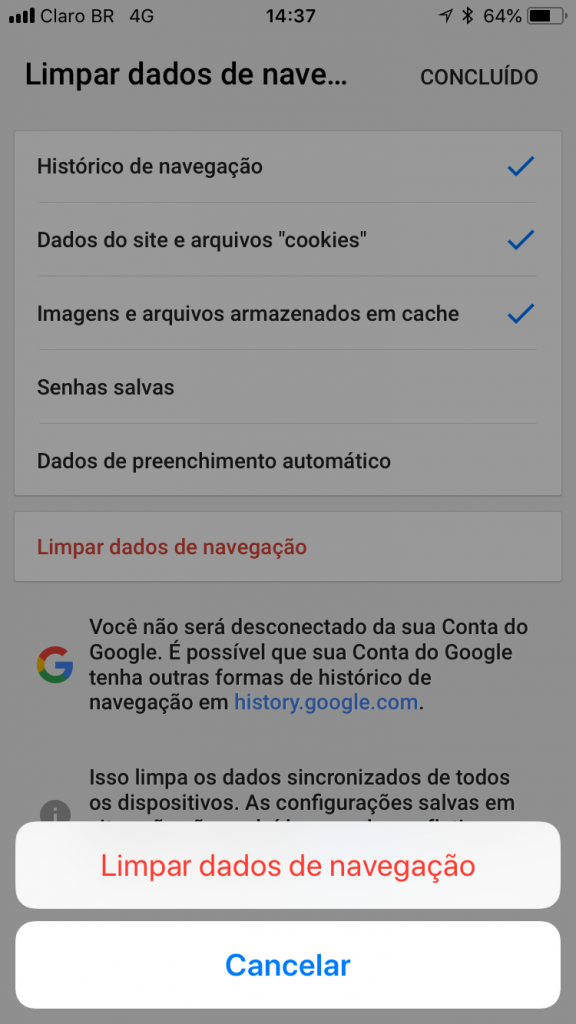limpar-cache-chrome-ios-flybizz